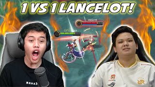 NANTANGIN RRQ ALBERT 1 VS 1 Lancelot!! Kita Kerahkan Semua Kekuatann BOSS!!😠