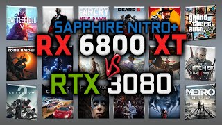 SAPPHIRE RX 6800 XT NITRO+ vs RTX 3080 Benchmark – 65 Tests