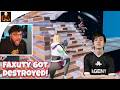 FAXUTY LOSES TO PETERBOT WITH 0 BUILDS😭  [FORTNITE TOKEN/WAGER]