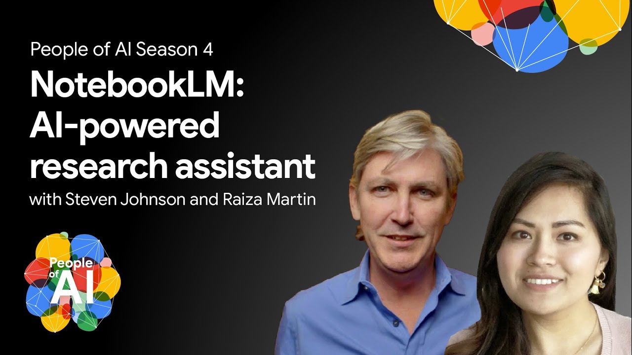 Video Thumbnail: NotebookLM with Steven Johnson and Raiza Martin