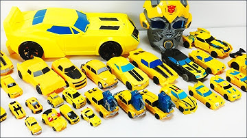 Transformers Bumblebee Toy Collection - 30 Vehicles Robot Car Transformation