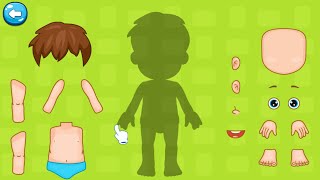 "Fun Body Parts Matching Game for Kids | Learn Body Parts with Fun Activities!" screenshot 4