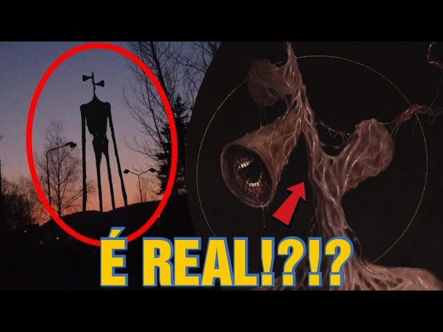 5 CABEÇAS DE SIRENE GRAVADOS NA VIDA REAL (Siren Head) 