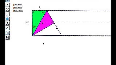 Why the Fold Creates an Equilateral Triangle?