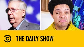 Mitch McConnell \& Lindsey Graham Back Trump's Election Fraud Claim | The Daily Show With Trevor Noah