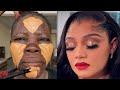 Unbelievable  75 years old grandma makeup transformation  makeup tutorial