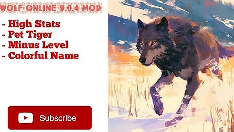 [Wolf Online 9.0.4] Mod For Wolf Online [No Link]