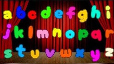 ABC Song | Learn uppercase and lowercase letters of the alphabet with animation and fun