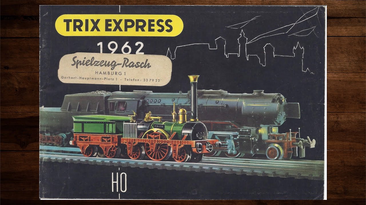 TRIX EXPRESS Katalog 1962 – Modellbahn, Modelleisenbahn, H0