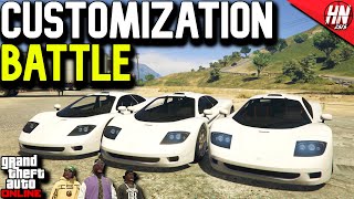 Progen GP1 Customization Battle ft. @gtanpc @twingoplaysgames | GTA Online