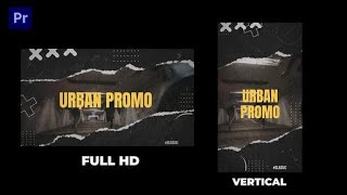 Premiere Pro Template: Torn Urban Promo