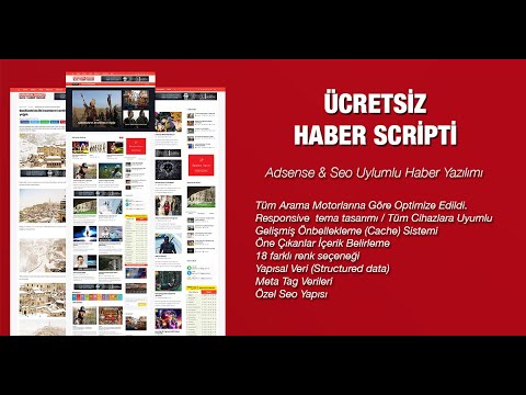 Ücretsiz Haber Scripti - Haber Yazılımı (İndirme - Kurulum)