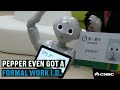 This robot just got hired at a bank | CNBC International