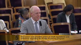 November 2018 Regular Ethics Commission Meeting
