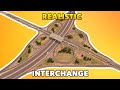 Building a realistic Cloverleaf Interchange in Cities: Skylines |