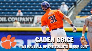 Clemson Slugger Caden Grice: We Have All Of The Bullets In Our Gun