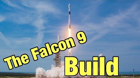 SPACE X Falcon 9 Build 3D printed