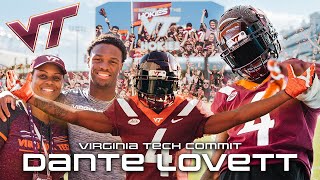 What a D1 VISIT looks like | DANTE LOVETT visit VIRGINA TECH | Sharpshot Original