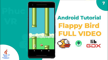 How to make game Flappy Bird Full - Android Studio Tutorial