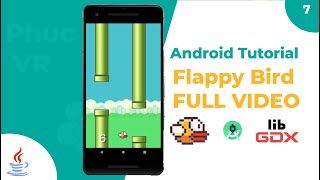 How to make game Flappy Bird Full - Android Studio Tutorial screenshot 1