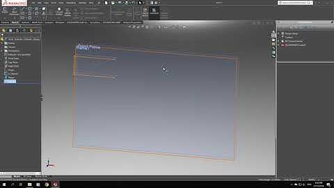 Solidworks tutorial Trim, Convert, Offset entities, mirror entities