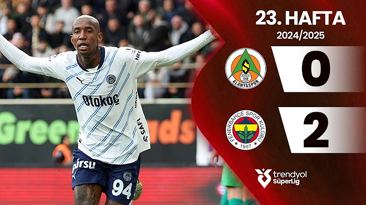 Alanyaspor (0-2) Fenerbahçe | 23. Hafta - Trendyol Süper Lig 2024/2025 Sezonu