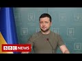 Ukraine’s President Zelensky calls for boycott of Russian oil - BBC News