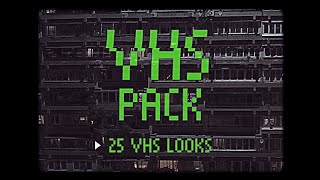 VHS Effects Pack for Premiere Pro