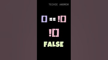 When JS Says False == True 😭