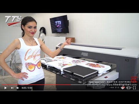 DTG Digital M6 - Tişört Baskı Makinası