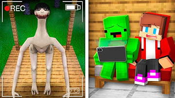How JJ and Mikey Get Scary Uma on Hidden Cameras in Minecraft ?! - Maizen