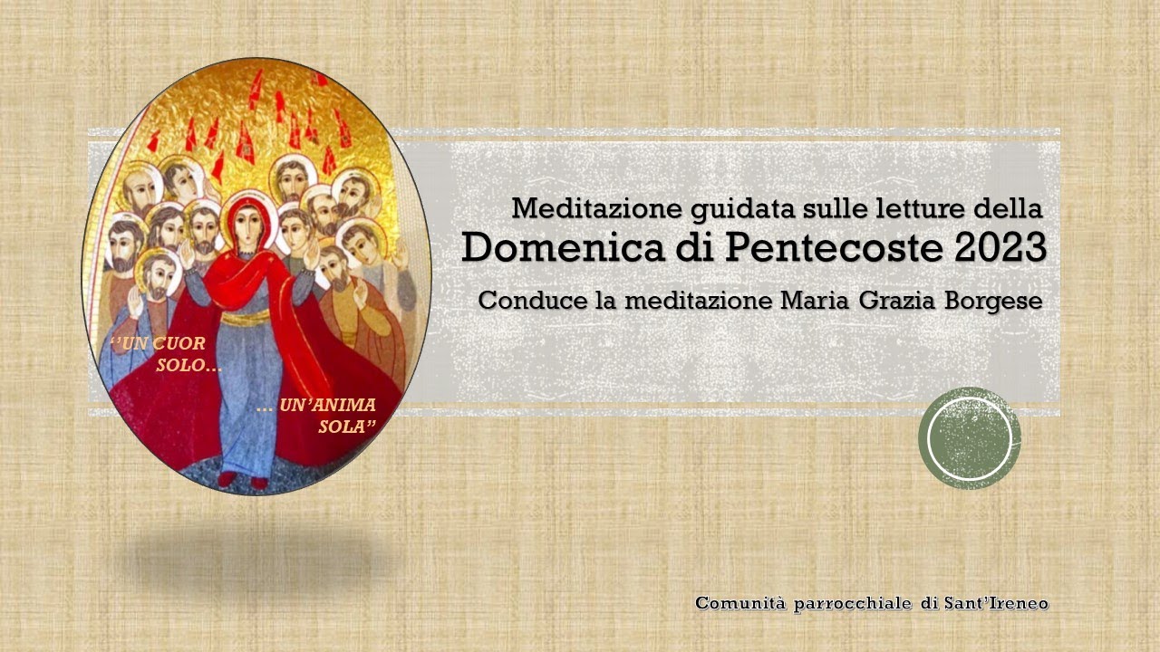 Un cuor solo e un'anima sola: Meditazione guidata sulle letture della