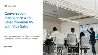 Conversation Intelligence with Sales Premium VS with Viva Sales - TechTalk screenshot 2