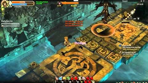 [Tree of Savior] Ranger c3 full dex vs Boss Rexipher lv 96