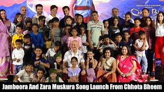 Anupam Kher, Shaan & Sukhwinder Singh At Jamboora & Zara Muskura Song Launch From Chhota Bheem