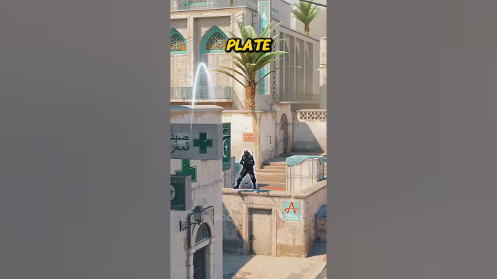 LONG SELF PEEK FLASH ON DUST 2 #shorts #cs2