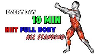 Best 10 Min Full Body Workout | Fat Burning | No Equipment