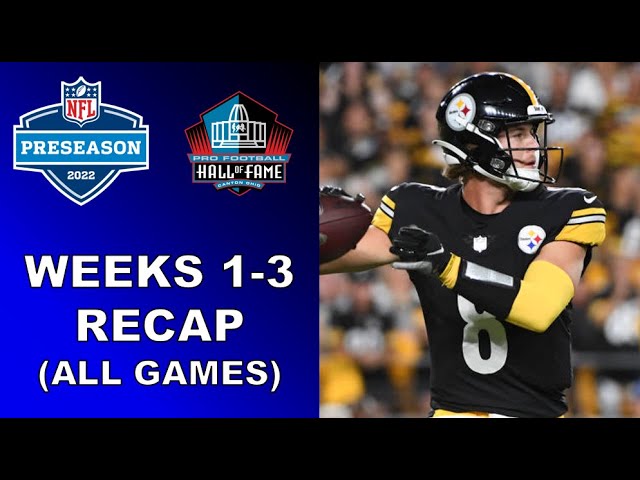 2022 NFL Preseason FULL Recap  Highlights from ALL GAMES! 