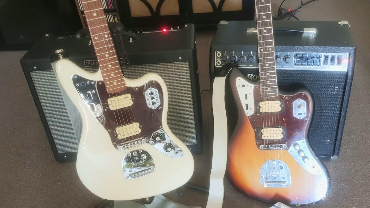 FENDER JAGUAR KC VS JAGUAR CLASSIC PLAYER HH / MESA BOOGIE STUDIO .22