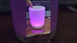 Night lamp with Bluetooth speaker | 7 Color varient | 1500 MAh | upto 10 hours + support |