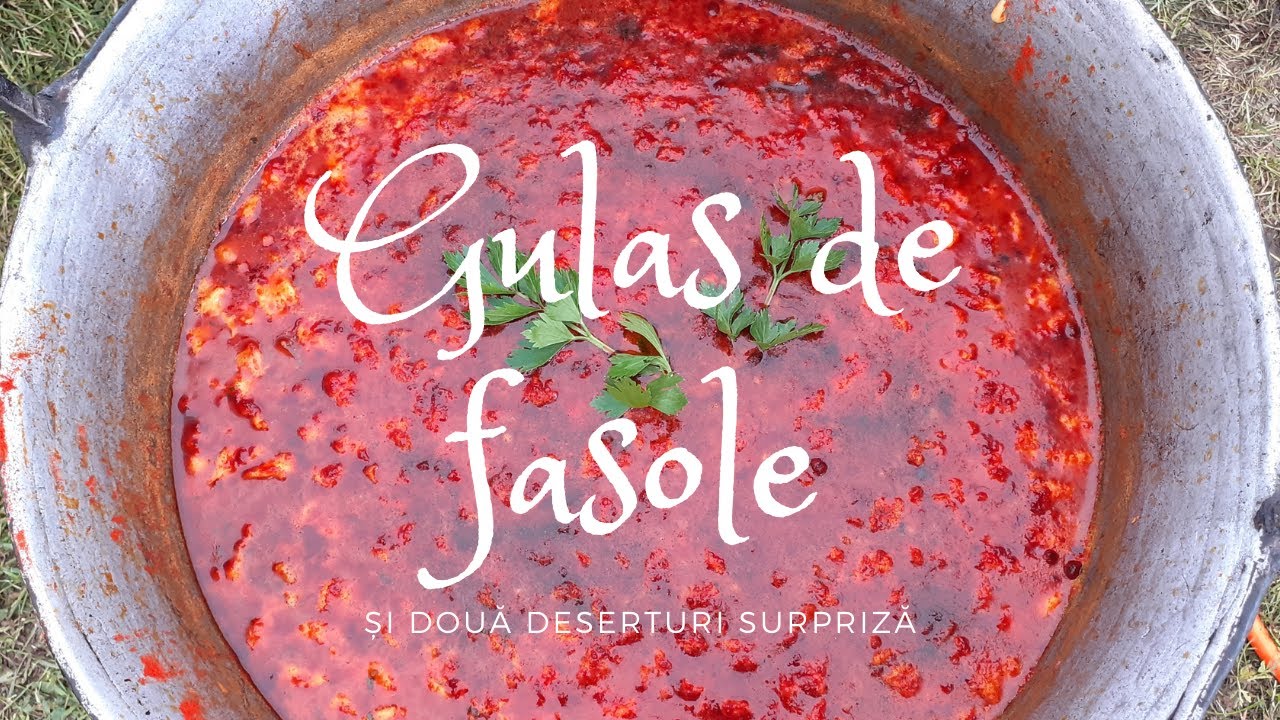 Gulas de fasole si doua deserturi surpriza / România văzută din tractor