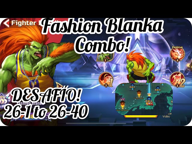 FREE FASHION BLANKA!! ○ Street Fighter: Duel 