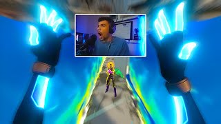 Twitch Streamers reacting to Neon Movement