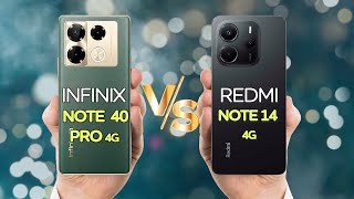 Infinix Note 40 Pro Vs Redmi Note 14 4G