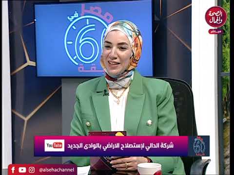 برنامج مصر في ٦٠ دقيقة و لقاء مع صاحب شركة الدالي لإستصلاح الأراضي بالوادي الجديد