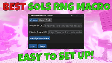 GET EASY GLITCH BIOMES! This is the BEST Macro in Sols RNG!