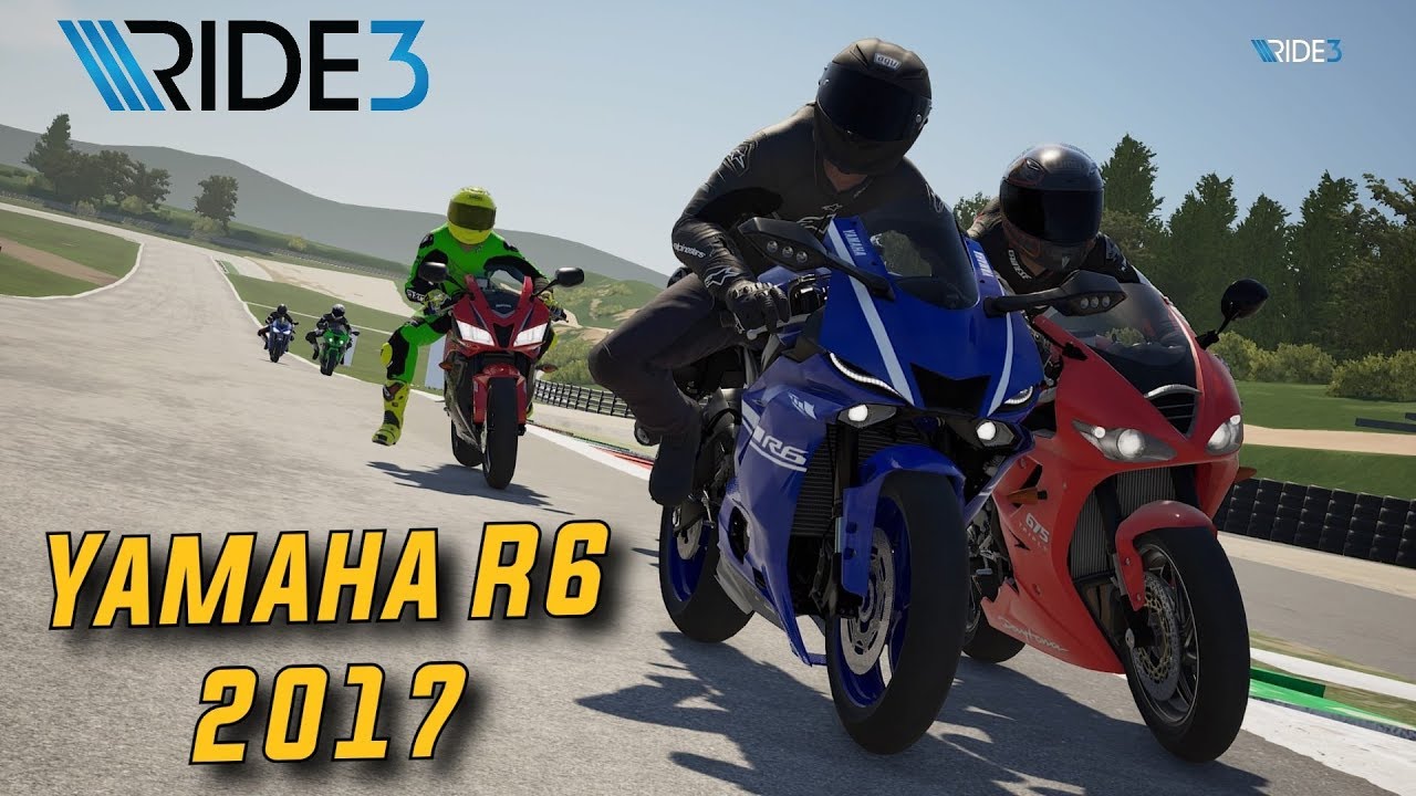 RIDE 3 CARRIÈRE #1 : YAMAHA R6 2017 ! - YouTube