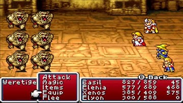 Final Fantasy 1 Dawn of Souls (GBA) Part 16 Lufenia and the Mirage Tower