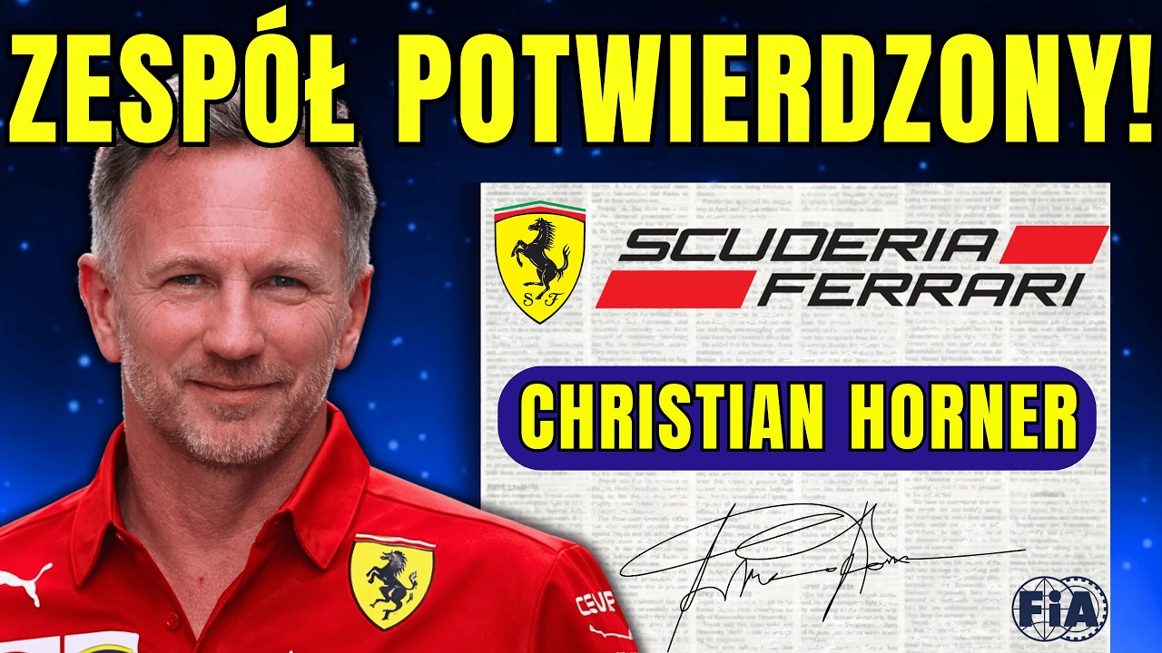 SZALONY Zespół, który CHRISTIAN HORNER WŁAŚNIE KUPIŁ, OBIECUJE ZREWOLUCJONIZOWAĆ F1 w 2026 roku!