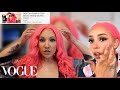I FOLLOWED DOJA CATS VOGUE GUIDE TO E GIRL BEAUTY TUTORIAL